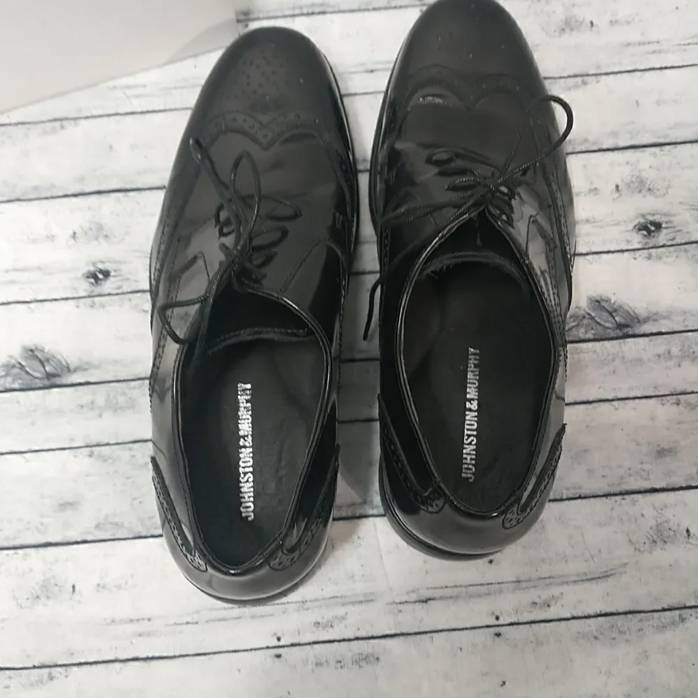 Johnston & Murphy Black Dress Shoes Men’s Size 9.5M
